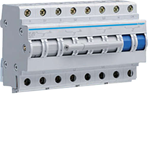 HAGER Changeover Switch - 3 Phase 400V 4P - Hager 0.50kg