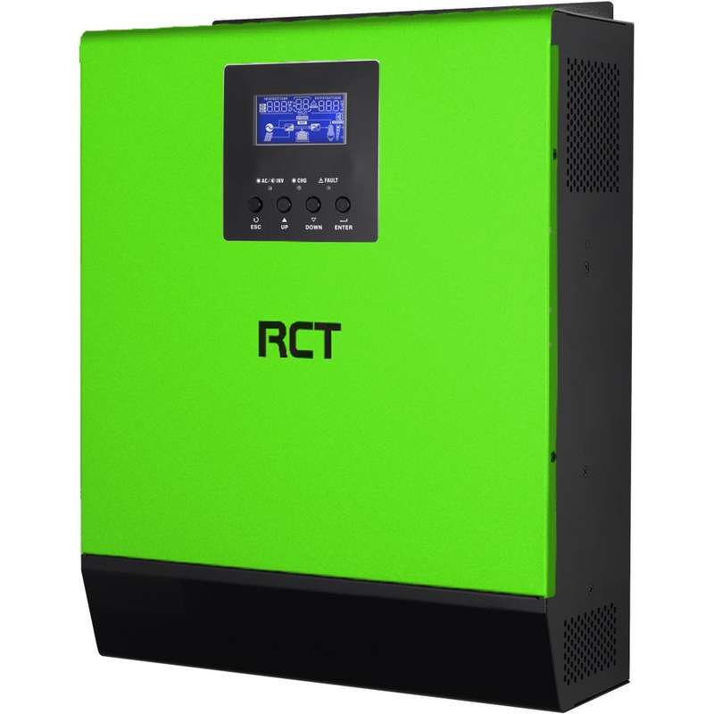 Voltronic RCT Axpert MKS II Hybrid off-grid inverter 5kVA/5kW 48V PF1 4500W MPPT  - Mecer 14kg
