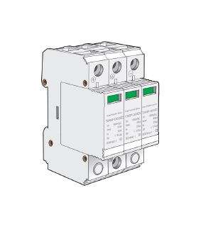 SARAH PV DC SPD 40kA 1000V 3P Surge Protection Type 1 & 2 - 0.30kg