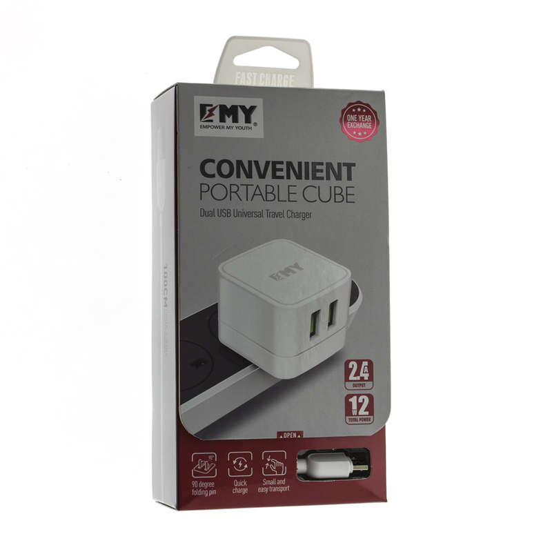 Convenient Portable Cube Power Adapter