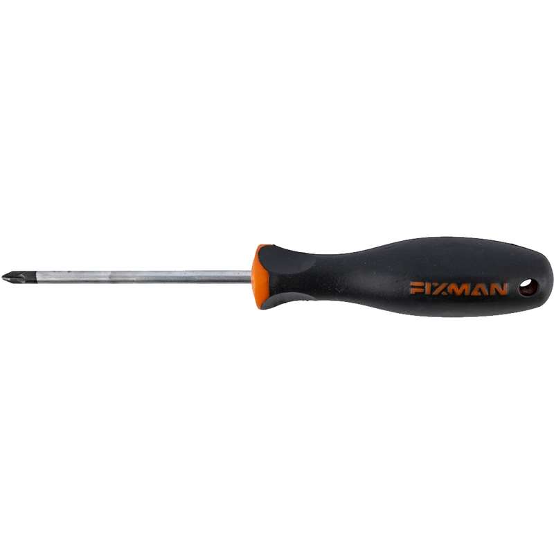 Fixman S/Driver Pozi  Pz3  8X150Mm Crv With Ergonomic Handle