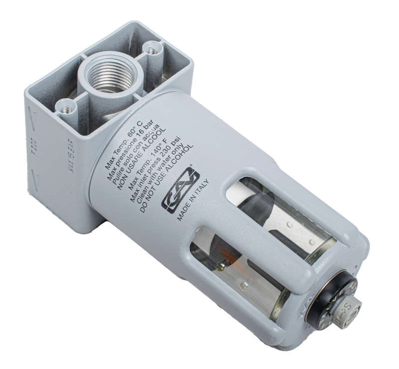 Filter In Line 1/2" Water Trap With Auto Drain