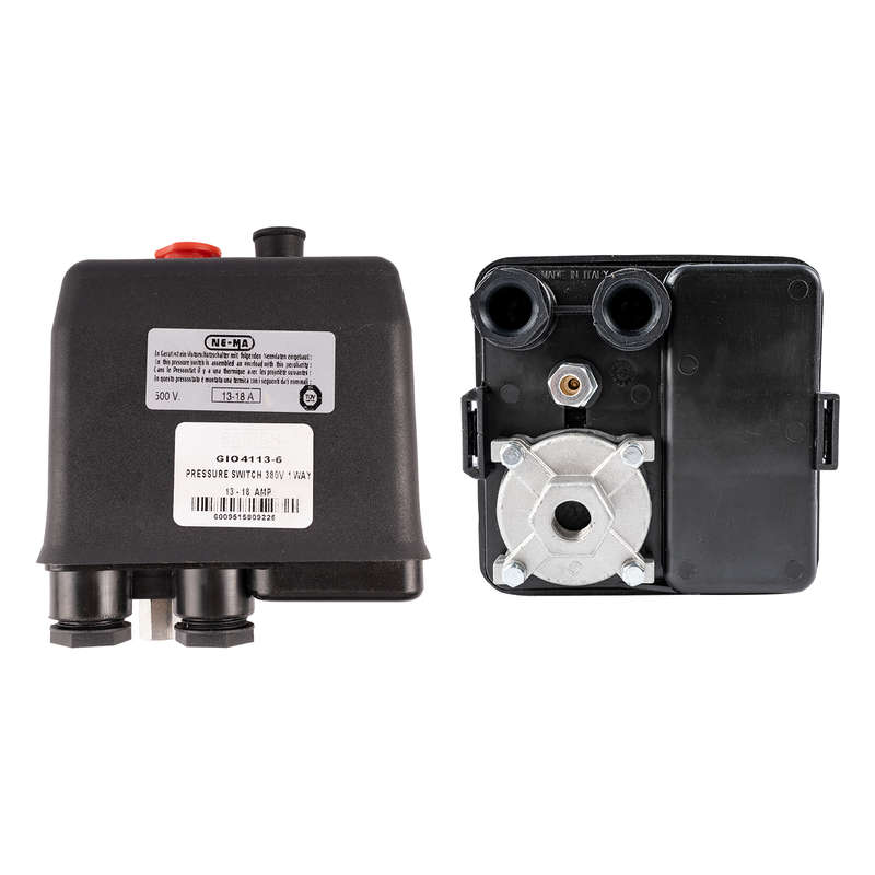 Pressure Switch 380V 1 Way 13 - 18  Amp Over Load