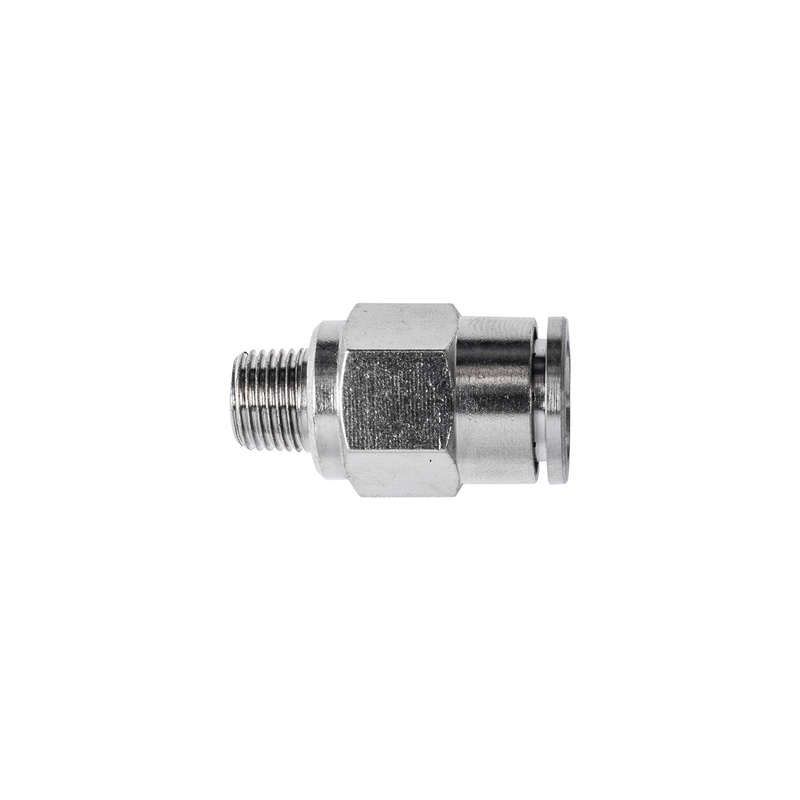 Metal Pu Fitting Straight 10Mm X 1/8" M