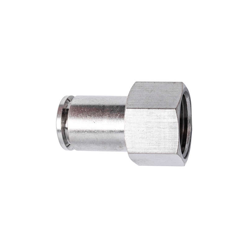 Metal Pu Fitting Straight 12Mm 1/2" F