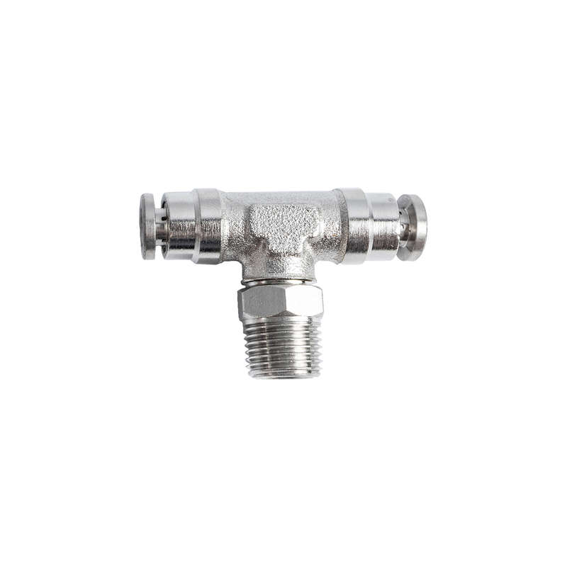 Metal Pu Fitting T-Joint 4Mm 1/8" M