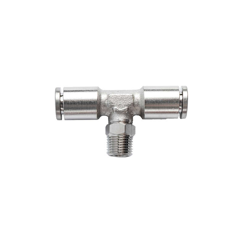 Metal Pu Fitting T-Joint 6Mm 1/8" M