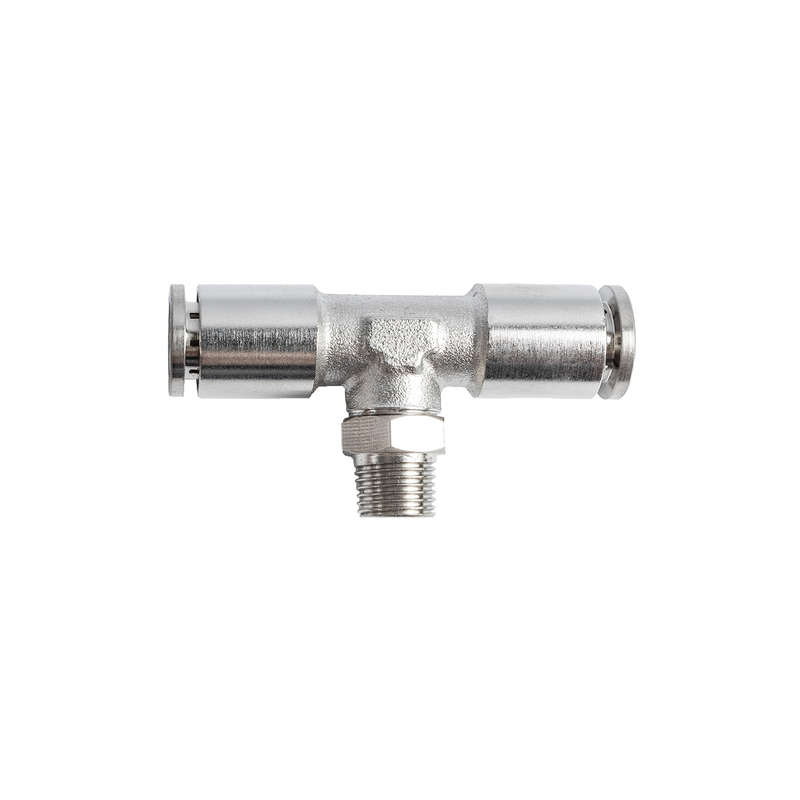 Metal Pu Fitting T-Joint 8Mm 1/8" M