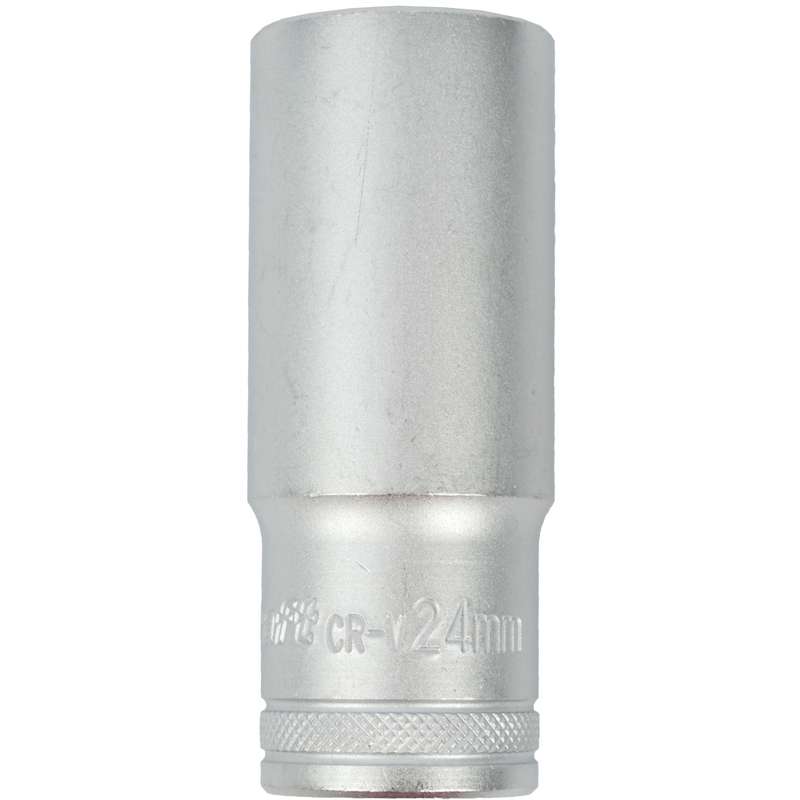 Socket 24Mm 1/2" Dr Deep Socket Crv 12 Point