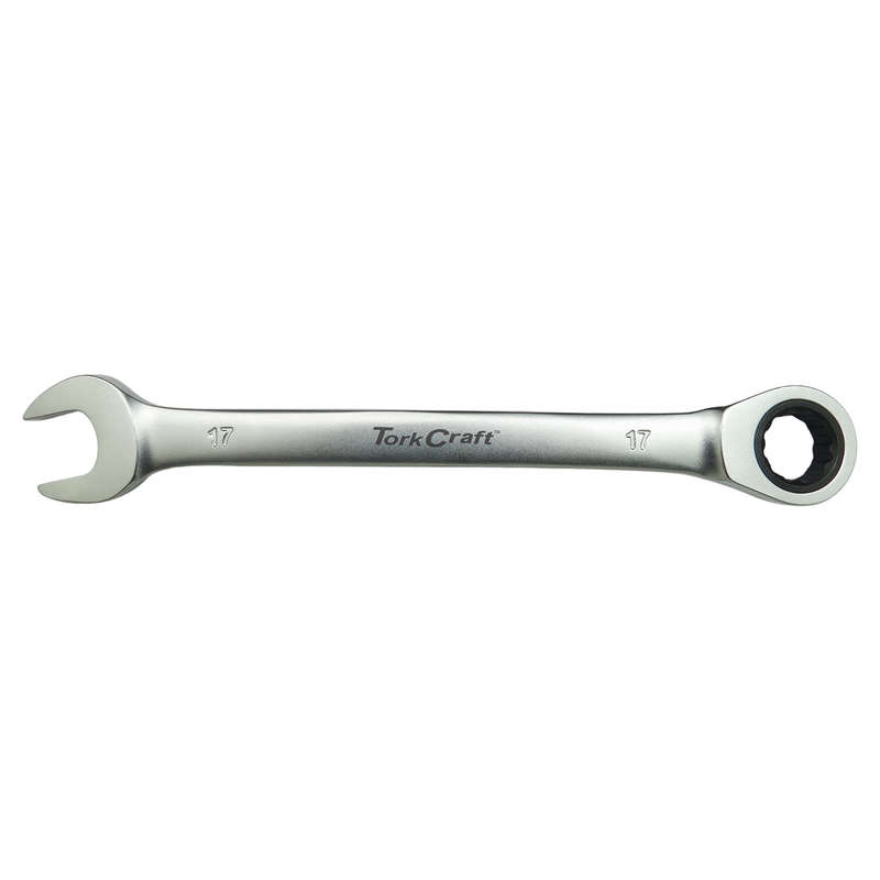 Combination Ratchet Wrench 17Mm Fixed Head Spanner