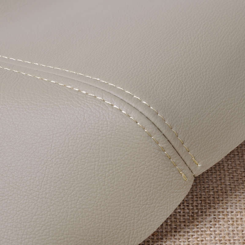 Beige Leather Center Console Lid Armrest Cover Skin Fit for 03-07 Honda Accord