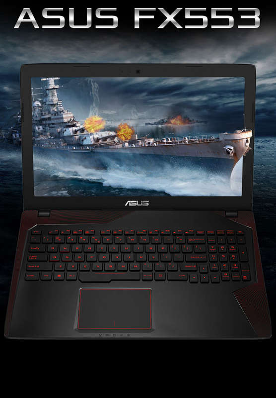 ASUS FX553VD CORE i7 GTX 1050 GAMING LAPTOP DEAL WITH 256GB SSD AND 16GB RAM