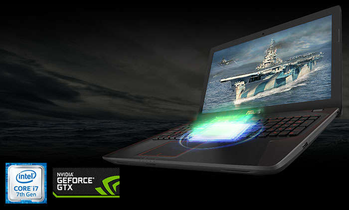 ASUS FX553VD CORE i7 GTX 1050 GAMING LAPTOP DEAL WITH 256GB SSD AND 16GB RAM