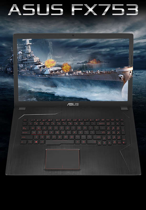 ASUS FX753VD CORE i7 GTX 1050 GAMING LAPTOP DEAL WITH 16GB RAM