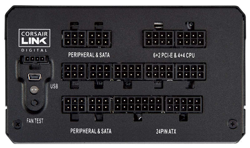 Corsair HXi Series HX850i 80 Plus 850W Platinum Certified High-Performance ATX Power Supply