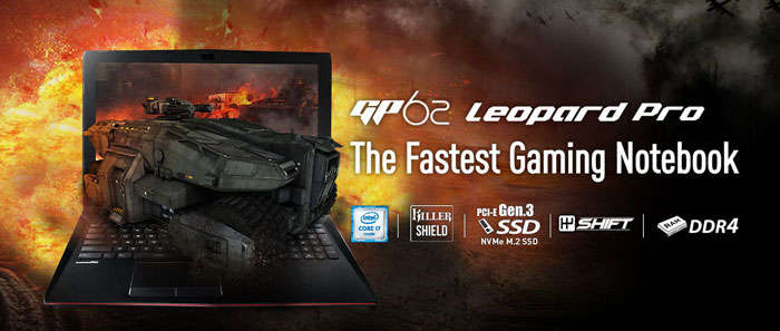 MSI GP62 6QF Core i7 Gaming Laptop Deal
