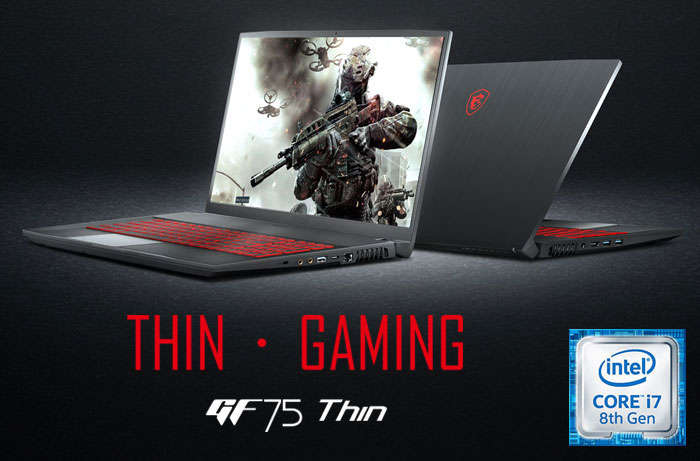 MSI GF75 8RD Core i7 GAMING LAPTOP WITH 512GB SSD AND 16GB RAM