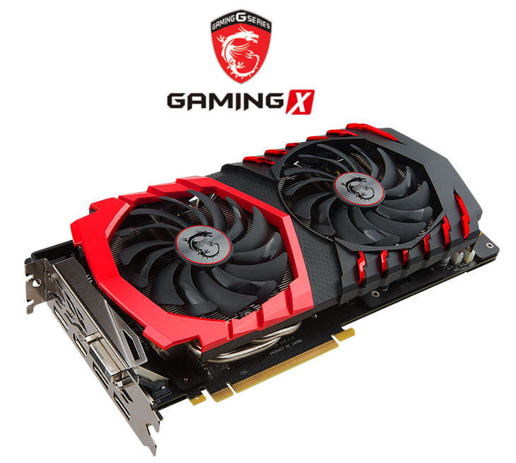 MSI GeForce GTX 1060 GAMING X