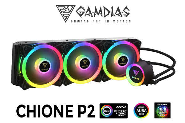 Gamdias Chione P2-360R CPU Liquid Cooler