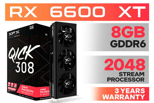 Budget Gaming GPU - XFX RX 6600XT 8GB