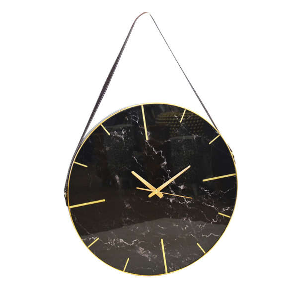 Glass clock marble