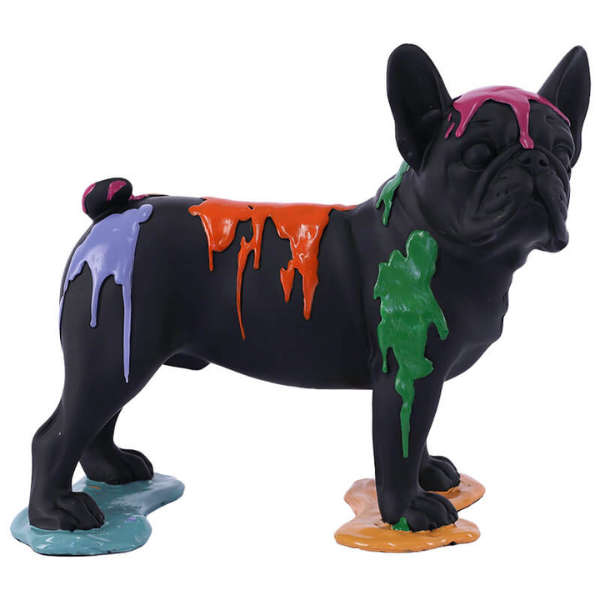 Pop art french bulldog