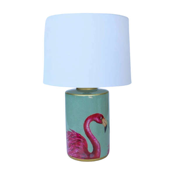 Flamingo Lamp &amp; shade