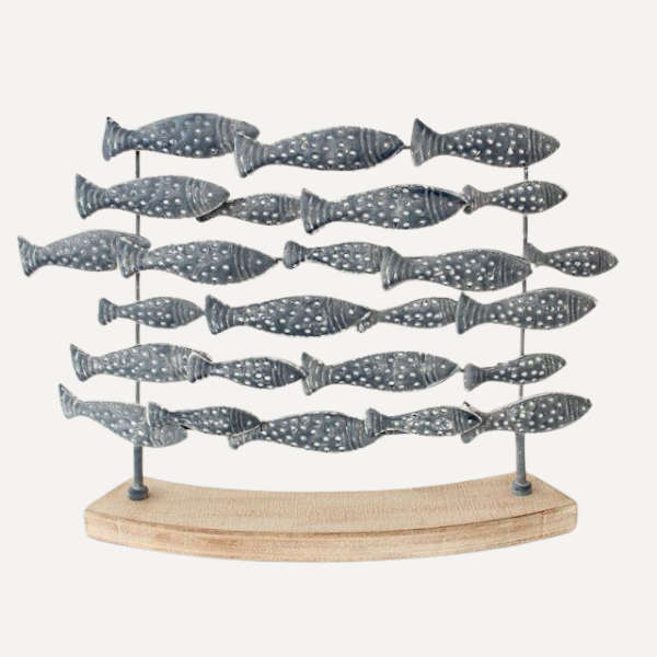 Swimming fish ornament