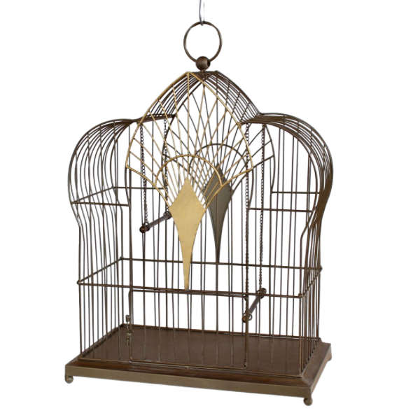 Art deco bird cage