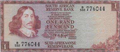 (Item 00318) 10 South African Banknotes 1975