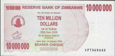 (Item 00637) Zimbabwe 2008