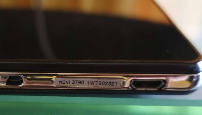 (Item 01058)  GARMIN Nvi 3790