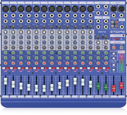 MIDAS DM-16 ANALOGUE MIXER