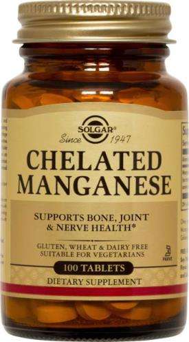 Solgar Chelated Manganese Tablets