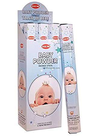HEM Baby Powder Incense box
