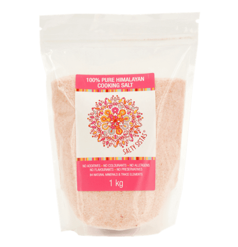 Salty Sistas Himalayan Salt Fine 1kg
