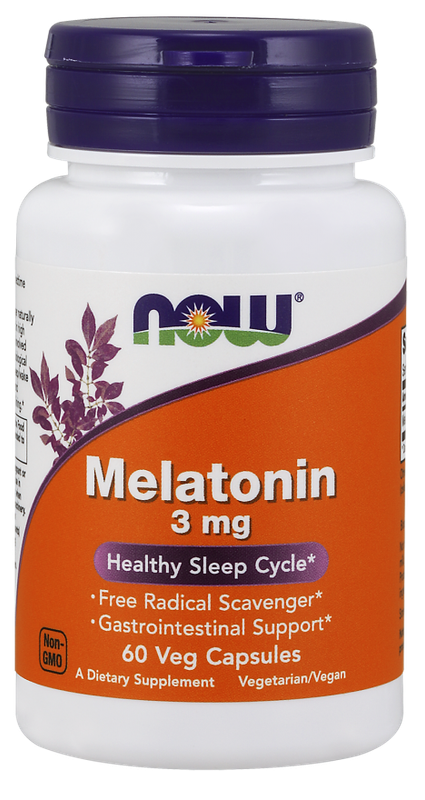 NOW Melatonin Capsules