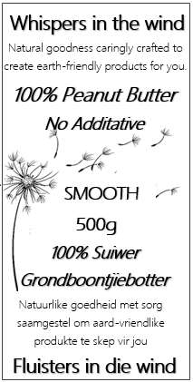 100% Pure Peanut Butter 500g