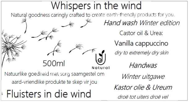 Hand wash Winter Edition Vanilla Cappuccino 500ml