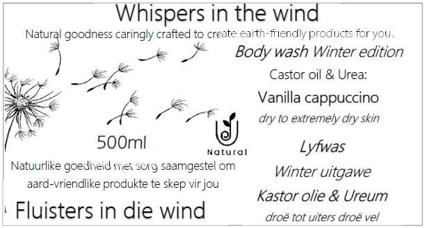 Body wash Winter Edition Vanilla Cappuccino 500ml