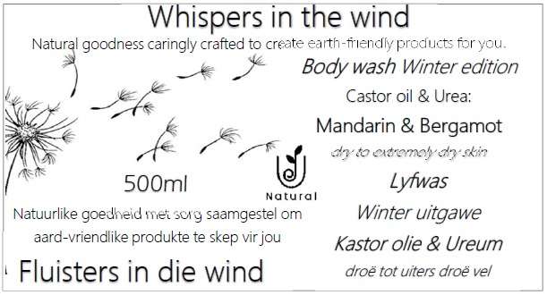 Body wash Winter Edition Mandarin & Bergamot 500ml