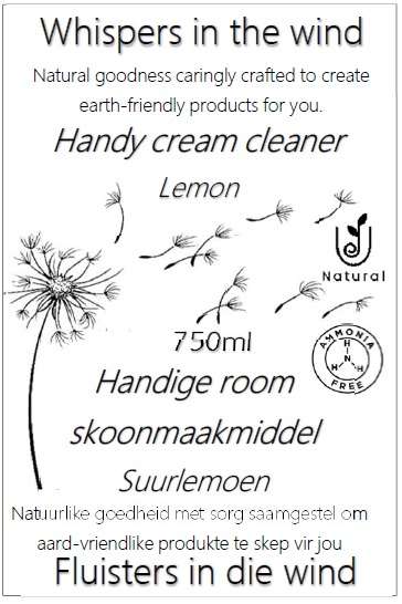 Handy Cream cleaner Lemon 750ml