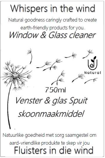 Window & Glass cleaner Mint 750ml
