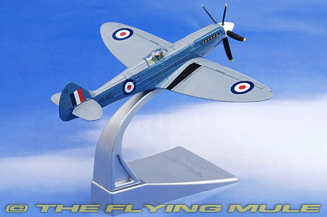 Corgi AA38704 - Spitfire Diecast Model, RAF No.81 Sqn, PS888 "The Last"