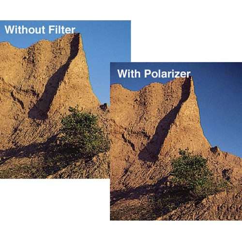 Tiffen 62mm Circular Polarizing Camera Lens Filter