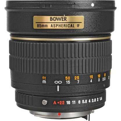 Bower 85mm f1.4 Lens for Pentax