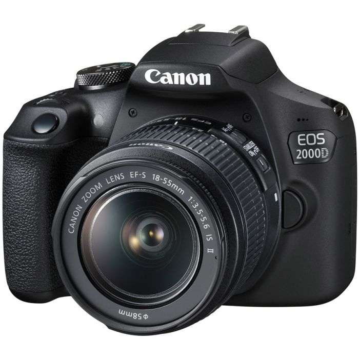 Canon EOS 2000D DC Starter Kit DSLR Camera Bundle