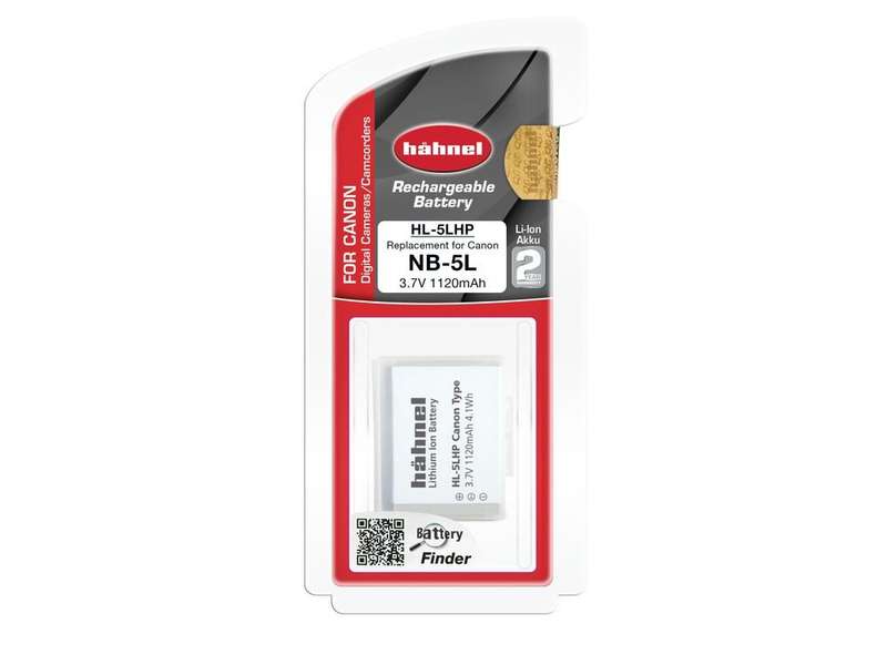 Hahnel HL-5LHP for Canon NB-5L Battery
