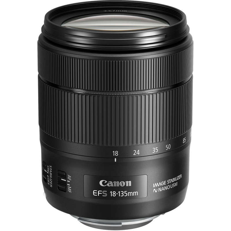 Canon EF-S 18-135mm F3.5-5.6 Lens (Used)