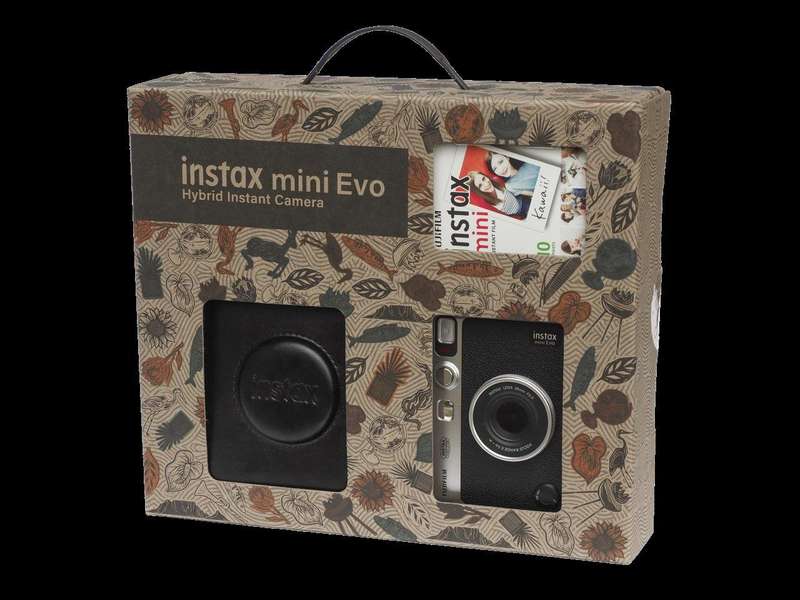 Fujifilm Instax Mini Evo Instant Film Camera Combo